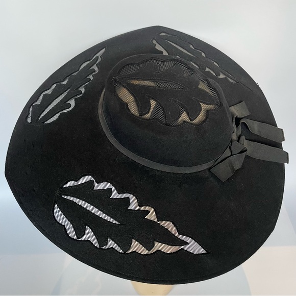 Vintage Wide Brim Hat Witch - Picture 3 of 12